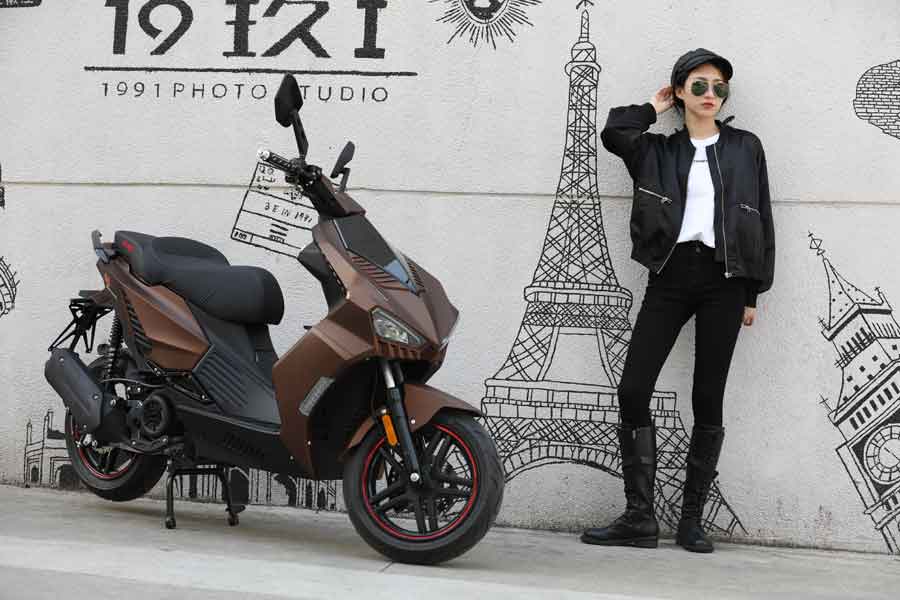 Hot Sell Chinese 50cc Moped Scooter Hot Sell Chinese 50cc Moped Scooter