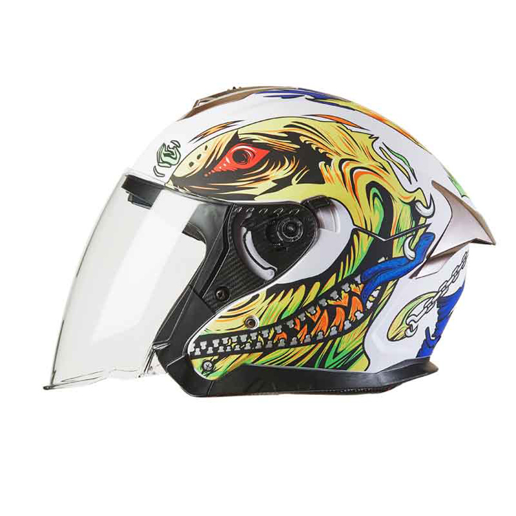 ECE and DOT Open face scooter motorcycle helmet ECE and DOT Open face scooter motorcycle helmet