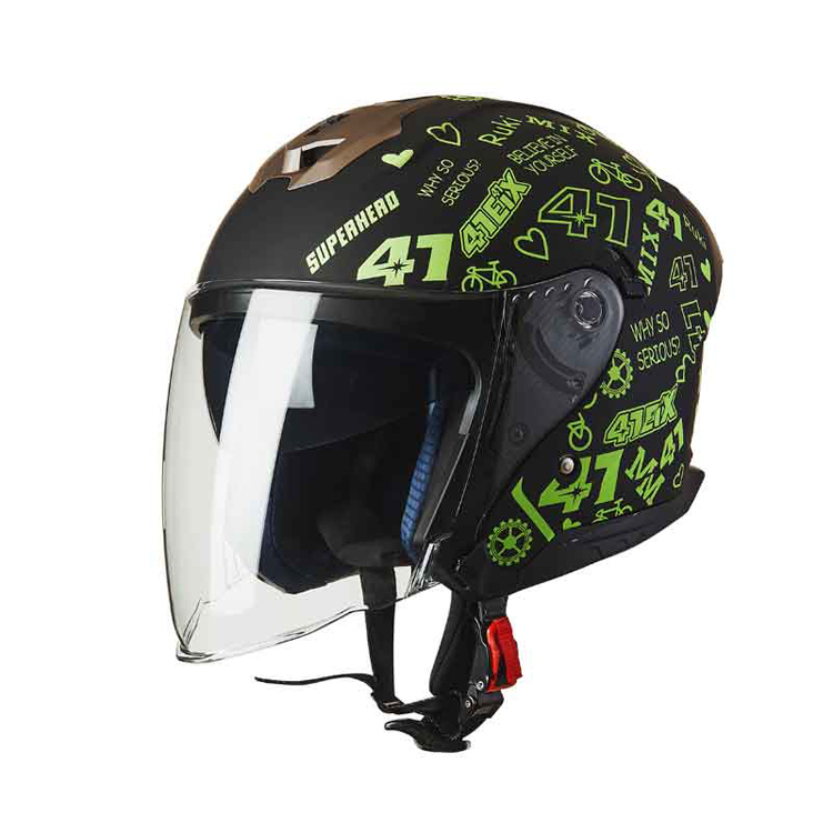 ECE and DOT Open face scooter motorcycle helmet ECE and DOT Open face scooter motorcycle helmet