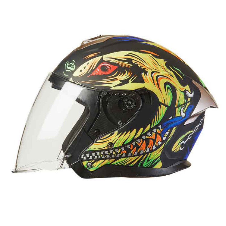 ECE and DOT Open face scooter motorcycle helmet ECE and DOT Open face scooter motorcycle helmet