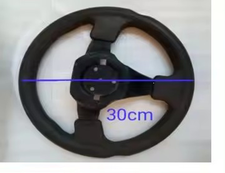 Chinese go kart buggy spare parts Kan Di 200CC 150CC steering wheel Chinese go kart buggy spare parts Kan Di 200CC 150CC steering wheel
