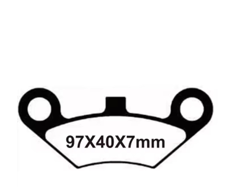 Chinese go kart spare parts Brake Pad for Kinroad 650,800,1100 Chinese go kart spare parts Brake Pad for Kinroad 650,800,1100