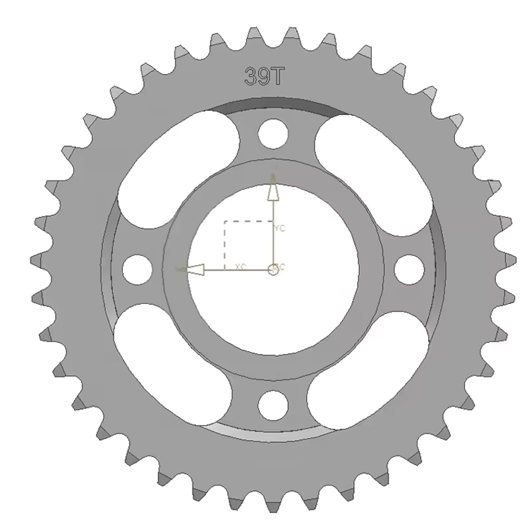 Motorcycle Spare Parts Chain and Sprocket Kit for Honda Bike Motorcycle Spare Parts Chain and Sprocket Kit for Honda Bike
