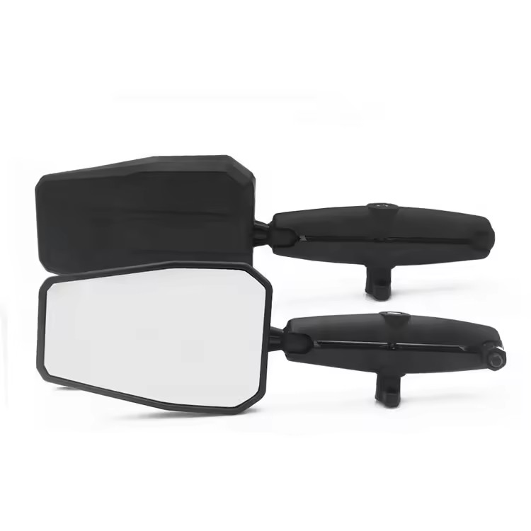 Foldable right and left rearview mirror for motorcycle bike