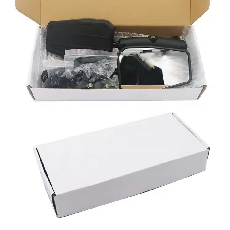 Foldable right and left rearview mirror for motorcycle bike