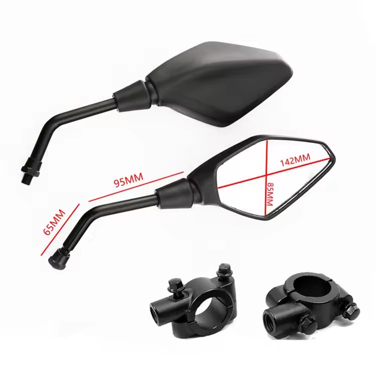 L and F Rearview Mirror for Motorcycle Motobike Scooter L and F Rearview Mirror for Motorcycle Motobike Scooter