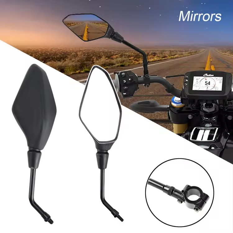 L and F Rearview Mirror for Motorcycle Motobike Scooter L and F Rearview Mirror for Motorcycle Motobike Scooter