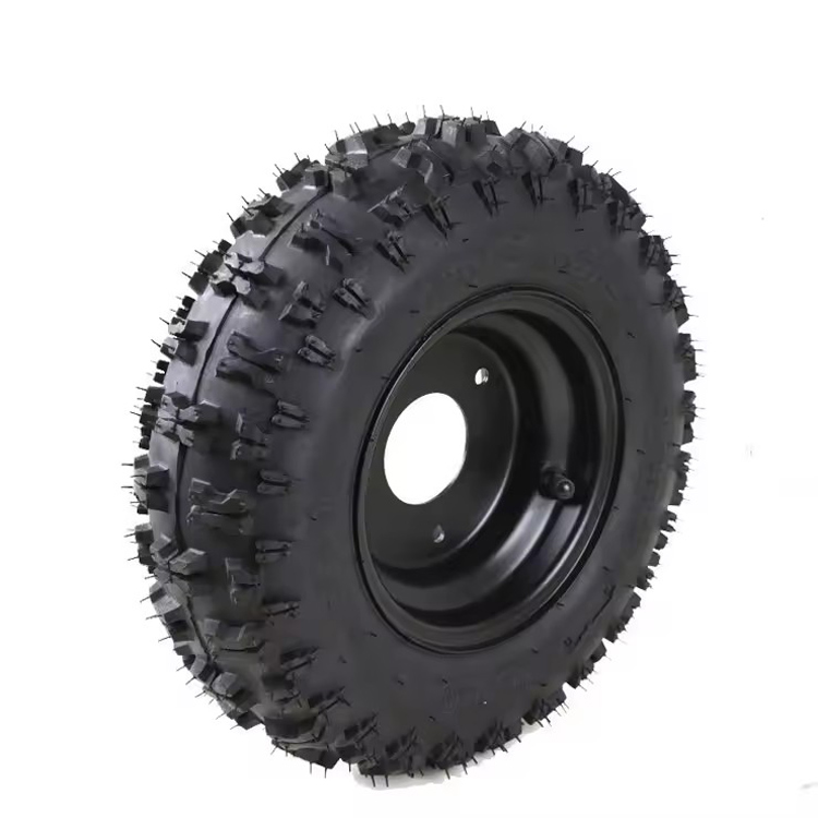 Atv Snow Tires Front 13x4.1-6 and Rear 13x5.00-6