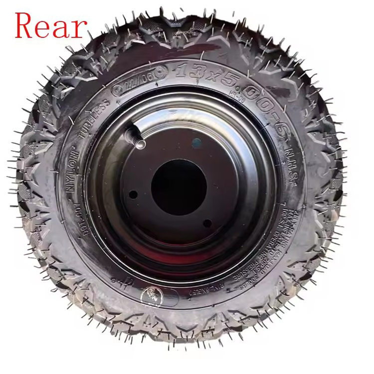 Atv Snow Tires Front 13x4.1-6 and Rear 13x5.00-6 Atv Snow Tires Front 13x4.1-6 and Rear 13x5.00-6