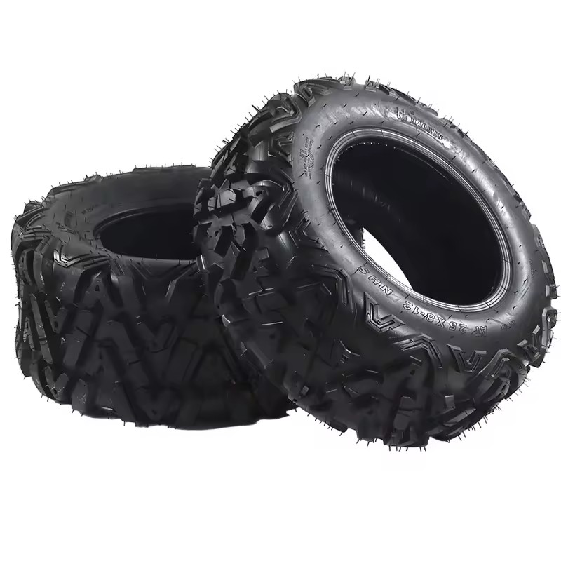 12inch Tubeless 25x8-12 and 25x10-12 tire wheel for ATV Go kart