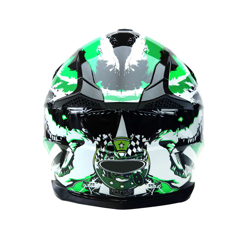 Youth Cross helmet for Four wheel quad ATV with ECE 22.06 Youth Cross helmet for Four wheel quad ATV with ECE 22.06